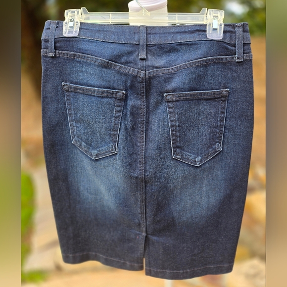 NWT Just Black Indigo Denim Skirt - Picture 2 of 5